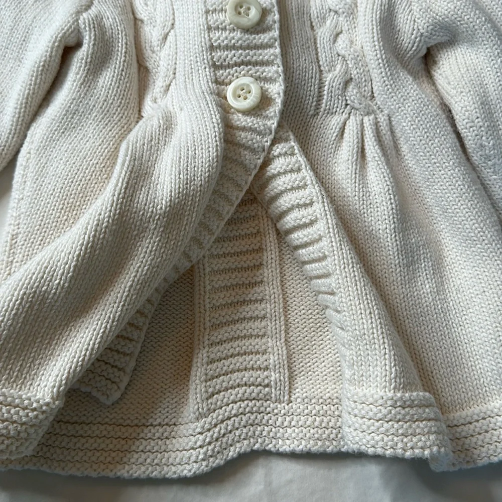 Old Navy Purple and White Hoodies for Cozy Comfort. Size 6-12 months. Butterfly